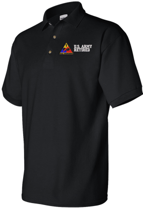 1st Armored Division Retired Polo