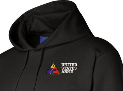 1st Armored Division United States Army Hoodie