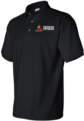 1st Armored Division Vietnam Veteran Polo
