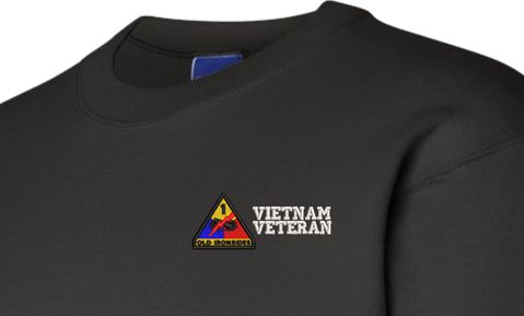 1st Armored Division Vietnam Veteran Sweatshirt