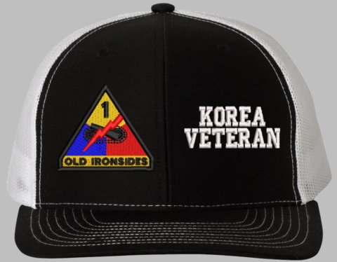 1st Armored Korea Veteran Split Cap