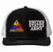 1st Armored United States Army Split Cap
