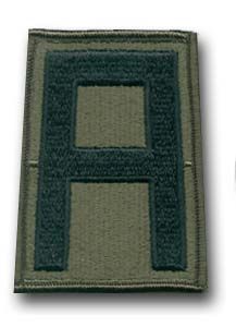 1st ARMY SUBDUED 3 " MILITARY PATCH
