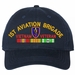 1st Aviation Brigade Vietnam Veteran with Ribbons Unstructured Dad Cap