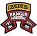 1st Battalion 75th (RGT) Ranger Airborne Decal