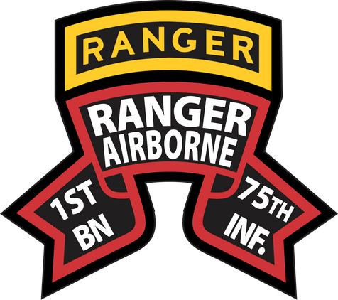 1st Battalion 75th (RGT) Ranger Airborne Decal