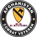 1st Cavalry Afghanistan Campaign with ribbons