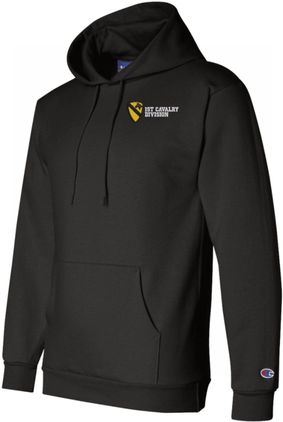 1st Cavalry Division Black Hoodie Medium