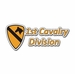 1st Cavalry Division Bumper Sticker