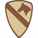 1st Cavalry Division Desert Camo Decal