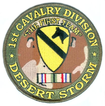1st Cavalry Division Desert Storm Patch