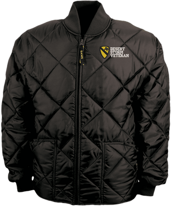 1st Cavalry Division Desert Storm Veteran Game Sportswear Bravest Jacket