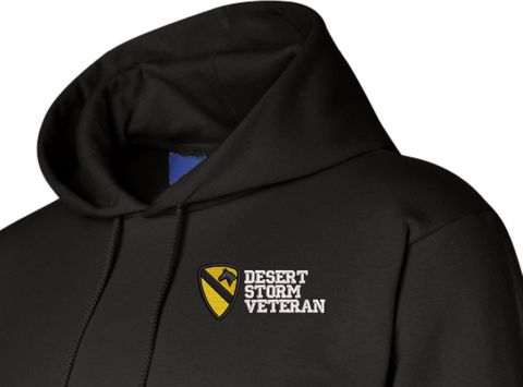 1st Cavalry Division Desert Storm Veteran Hoodie