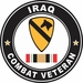 1st Cavalry Division Iraq Combat Veteran Decal