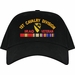 1st Cavalry Division Iraq Veteran Embroidered Cap with Ribbons