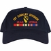 1st Cavalry Division Iraq Veteran Embroidered Cap with Ribbons