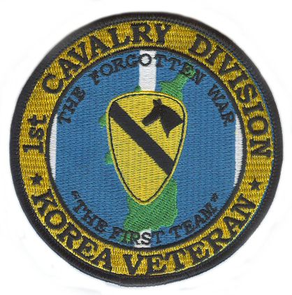 1st Cavalry Division Korea Veteran Patch