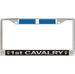 1st Cavalry Division Korea Veteran Service Ribbon License Plate Frame