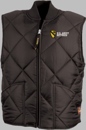 1st Cavalry Division Retired Game Sportswear Finest Vest