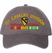 1st Cavalry Division Vietnam Veteran with Ribbons Unstructured Dad Cap