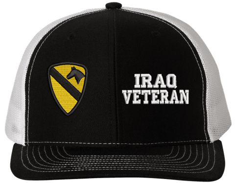 1st Cavalry Iraq Veteran Split Cap