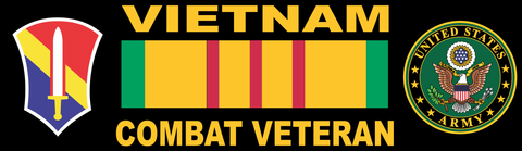 1st Field Force Vietnam Combat Veteran Bumper Sticker