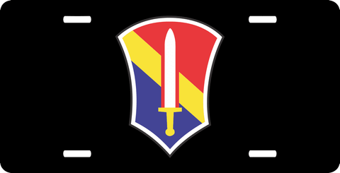 1st Field Force Vietnam License Plate