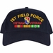1st Field Force Vietnam Veteran Embroidered Cap with Ribbons