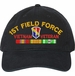 1st Field Force Vietnam Veteran with Ribbons Unstructured Dad Cap