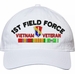 1st Field Force Vietnam Veteran with Ribbons Unstructured Dad Cap