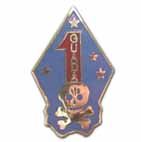 1ST GUADA LAPEL PIN