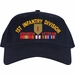 1st Infantry Division Afghanistan Veteran Embroidered Cap with Ribbons