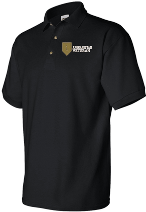 1st Infantry Division Afghanistan Veteran Polo