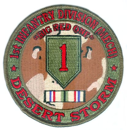 1st Infantry Division Desert Storm Patch