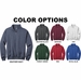 1st Infantry Division Iraq Veteran with Ribbons Embroidered Quarter-Zip Pullover