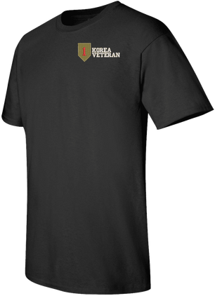 1st Infantry Division Korea Veteran T-Shirt