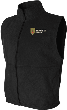 1st Infantry Division Full-Zip Fleece Vest