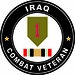 1st Infantry Division Sticker Operation Iraqi Freedom Combat Veteran Decal Sticker