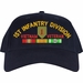 1st Infantry Division Vietnam Veteran Embroidered Cap with Ribbons