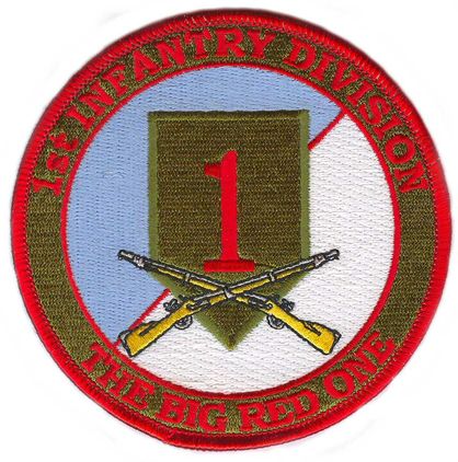 1st Infantry Division (with Rifles) Patch