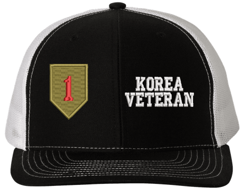 1st Infantry Korea Veteran Split Cap