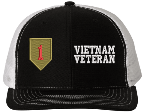 1st Infantry Vietnam Veteran Split Cap