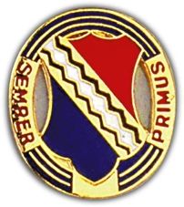 1st Light Infantry Lapel Pin