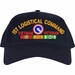 1st Logistical Command Vietnam Veteran Embroidered Cap with Ribbons