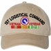 1st Logistical Command Vietnam Veteran with Ribbons Unstructured Dad Cap