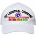 1st Logistical Command Vietnam Veteran with Ribbons Unstructured Dad Cap