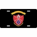 1st Marine Division 1st Battalion 5th Marine Regiment License Plate
