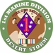 1st Marine Division Desert Storm Decal