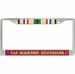 1st Marine Division Gulf War Veteran License Plate Frame