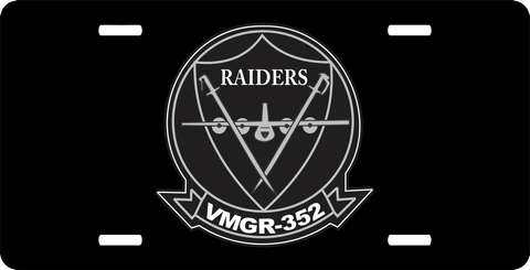 1st Marine Division Marine Refueler Transport Squadron 352 of MAG 11 License Plate